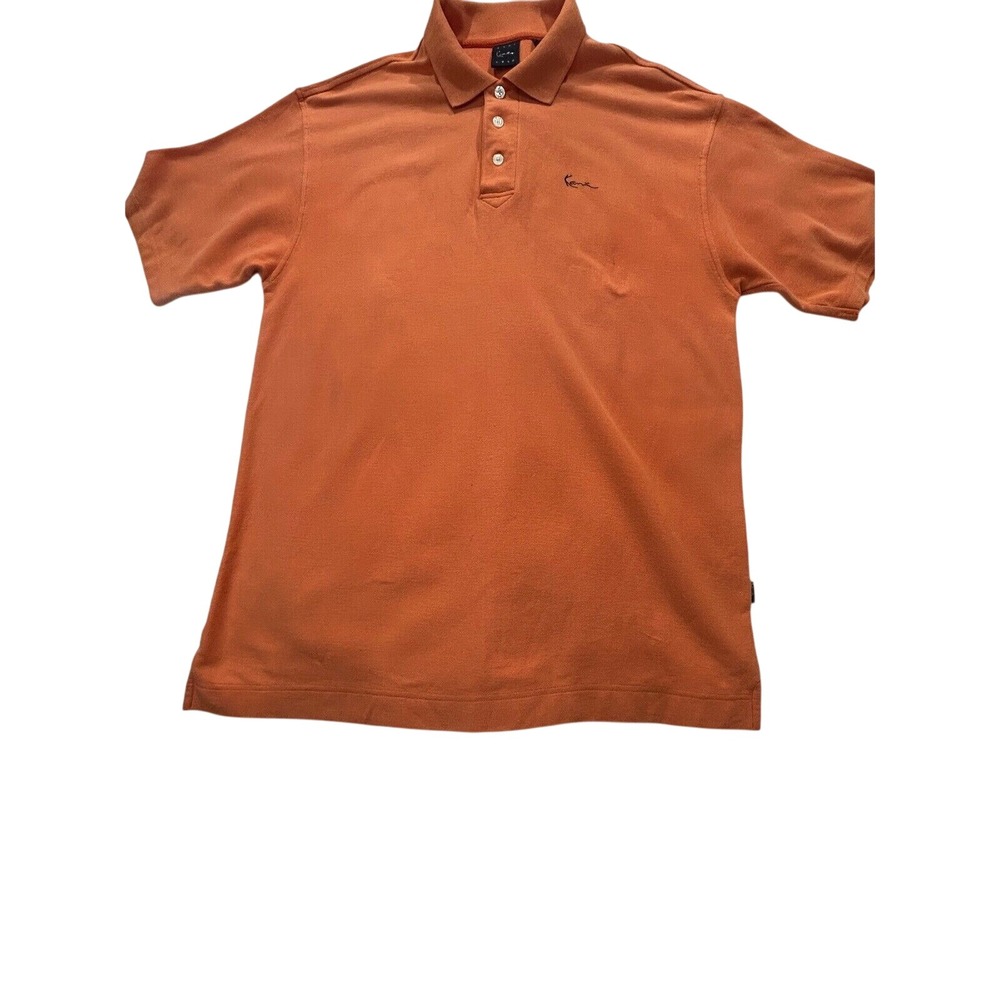 Kani Gold Polo Shirt Short Sleeve Casual‎ Everyday Top XL